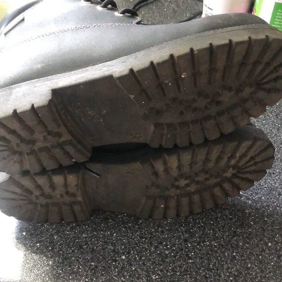 SMART FIT BLACK LACE UP WATERPROOF Combat BOOTS SIZE 5.5 - Picture 5 of 9